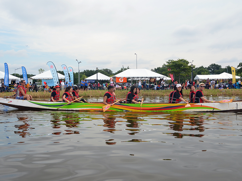 The Hong Kong Dragon Boat Festival in NY