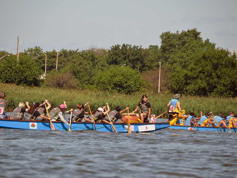 The Hong Kong Dragon Boat Festival in NY