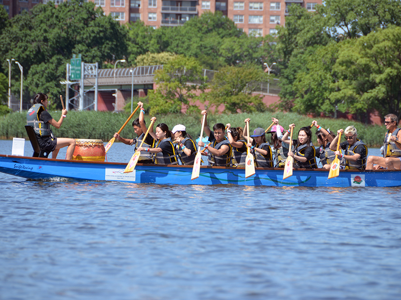 The Hong Kong Dragon Boat Festival in NY