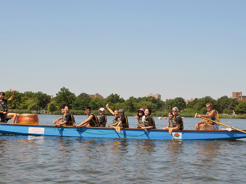 The Hong Kong Dragon Boat Festival in NY