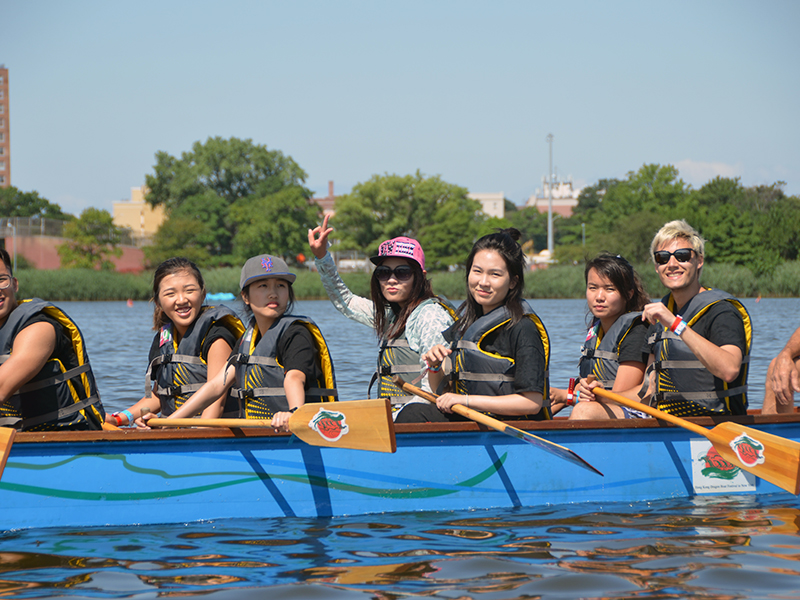 The Hong Kong Dragon Boat Festival in NY