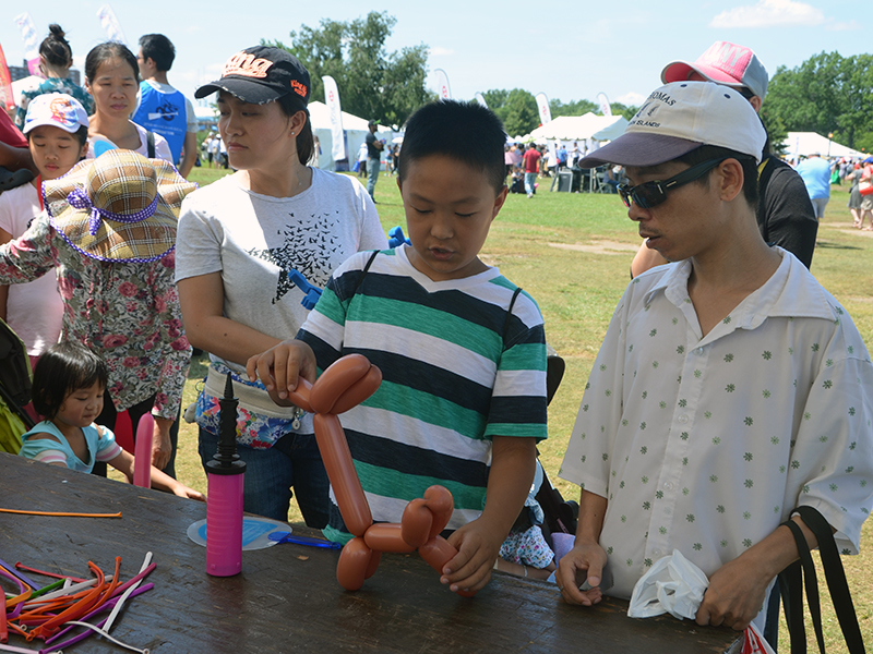 The Hong Kong Dragon Boat Festival in NY