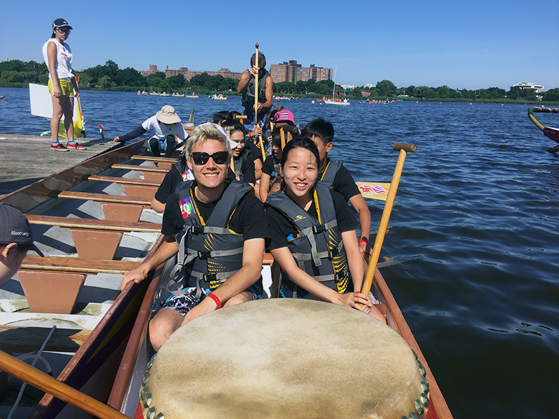 The Hong Kong Dragon Boat Festival in NY