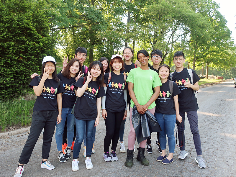 Volunteering at Cunningham Park (Session A)