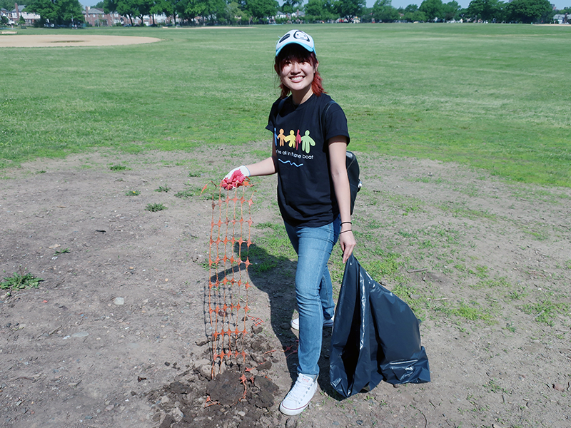 Volunteering at Cunningham Park (Session A)