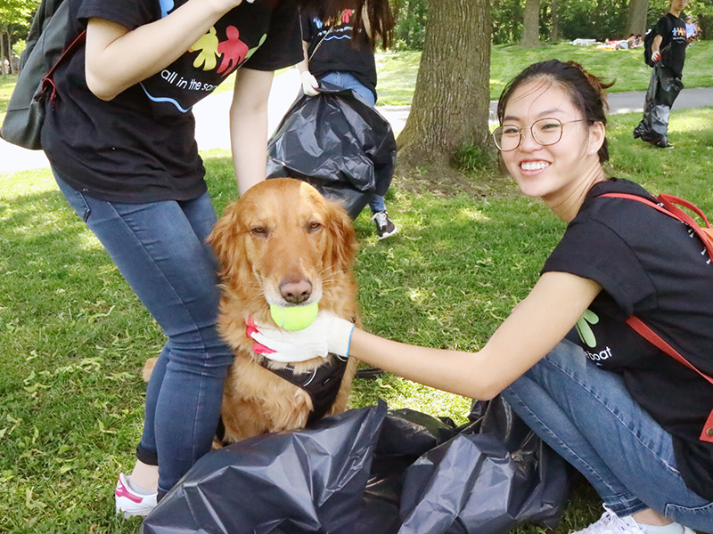Volunteering at Cunningham Park (Session A)