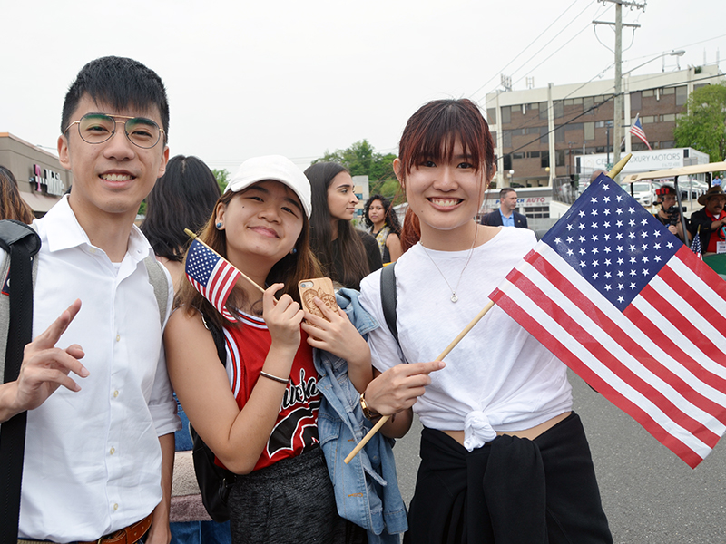 Memorial Day march with NYC Comptroller Stringer