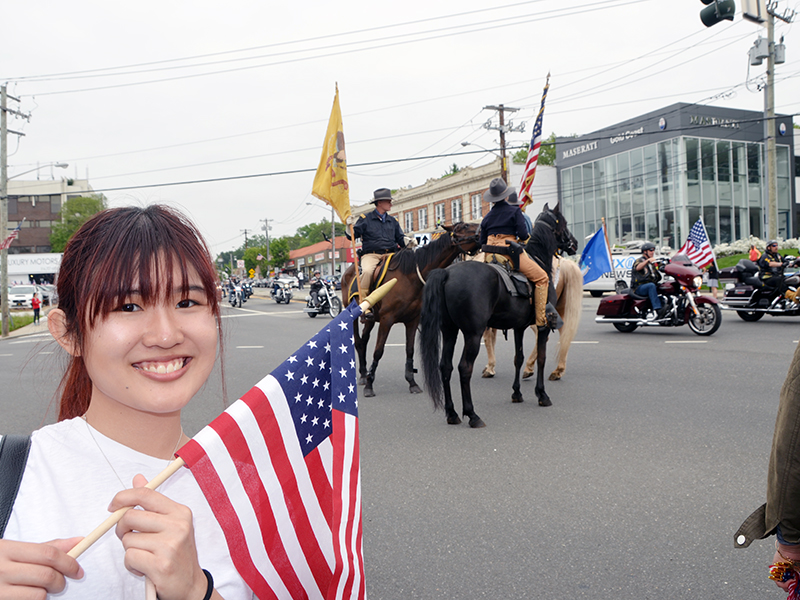 Memorial Day march with NYC Comptroller Stringer