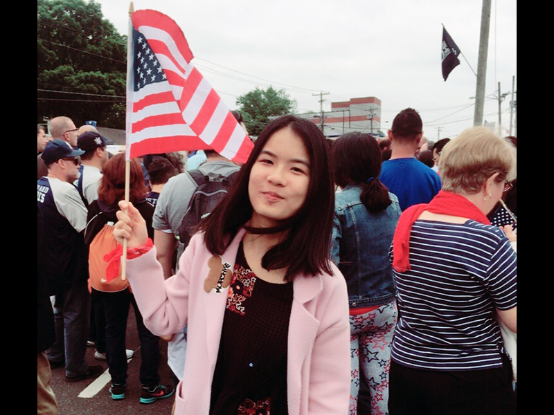 Memorial Day march with NYC Comptroller Stringer