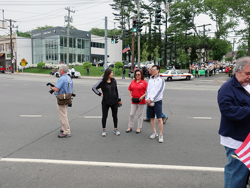 Memorial Day march with NYC Comptroller Stringer