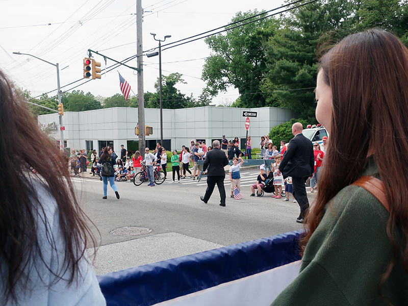 Memorial Day march with NYC Comptroller Stringer