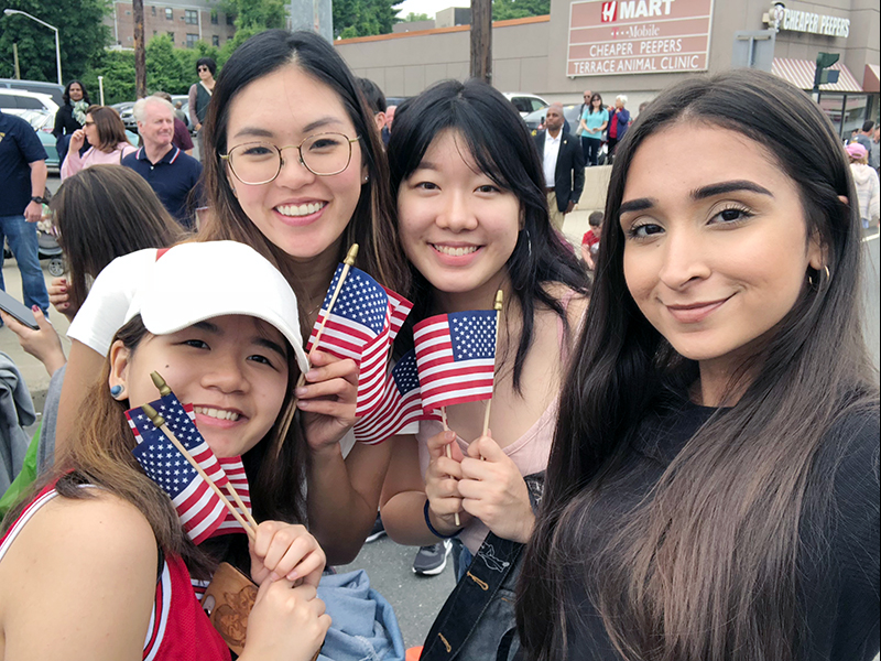 Memorial Day march with NYC Comptroller Stringer