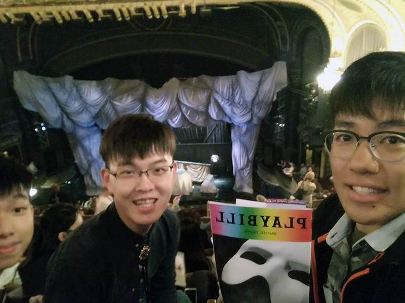 Broadway show (The Phantom of the Opera)