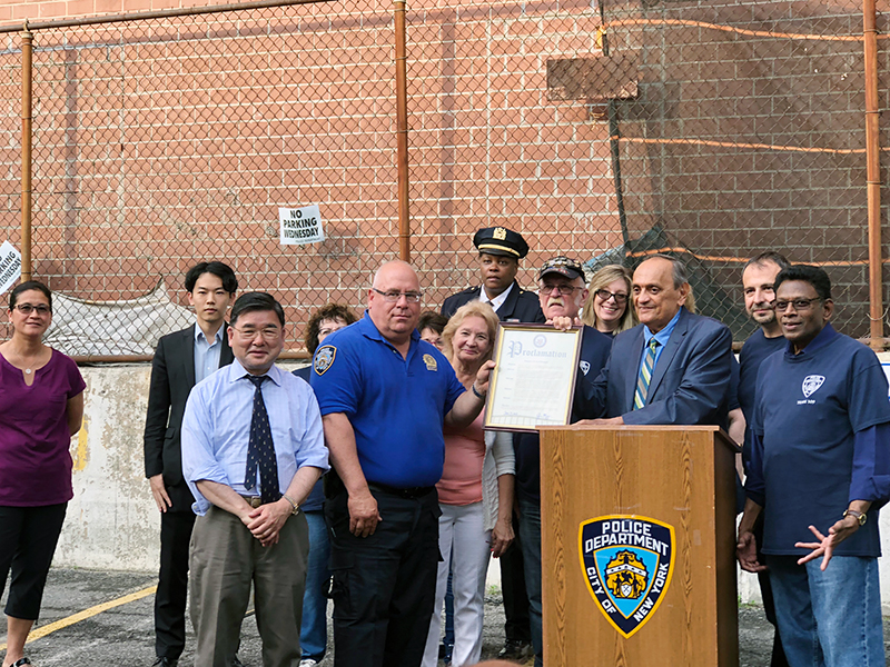 NYPD summer BBQ