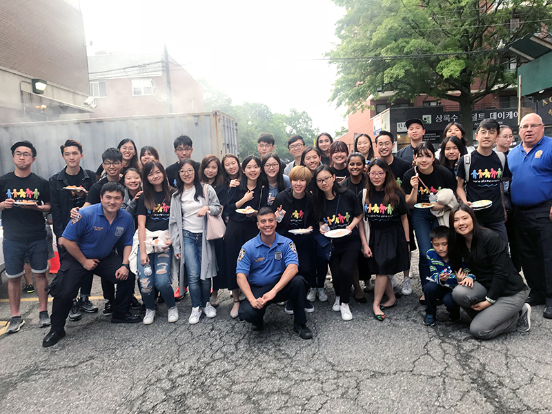 NYPD summer BBQ