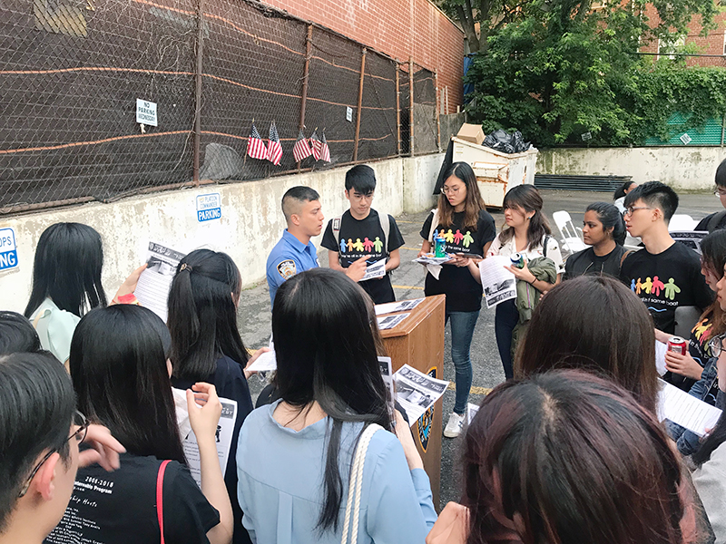 NYPD summer BBQ