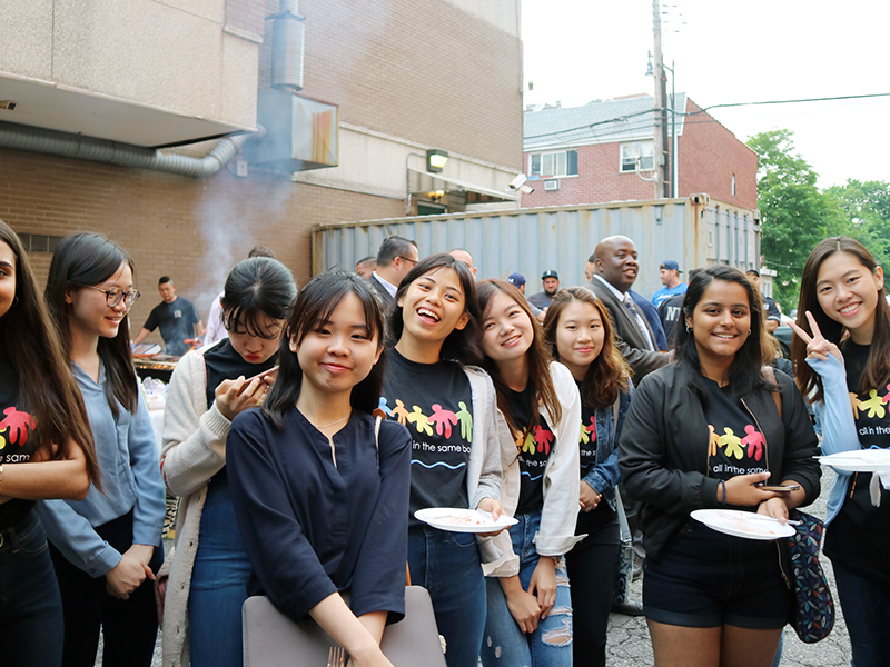 NYPD summer BBQ