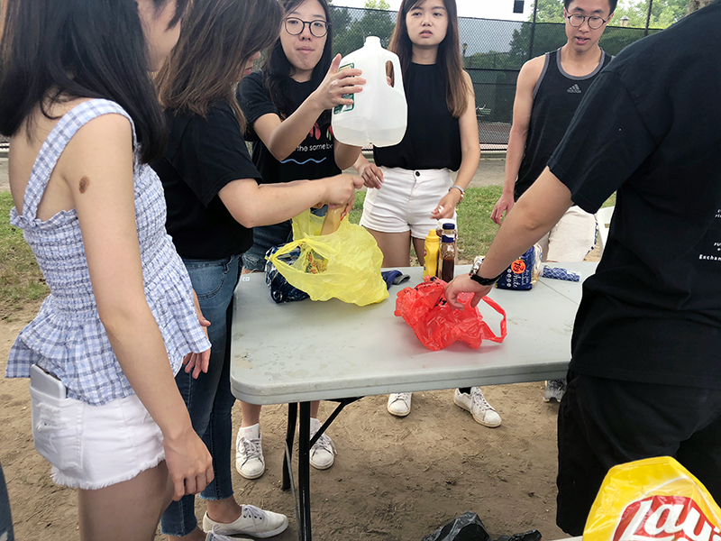 Summer BBQ at Cunningham Park