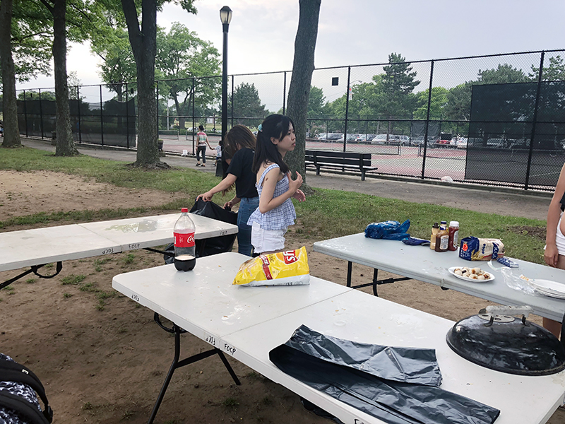 Summer BBQ at Cunningham Park