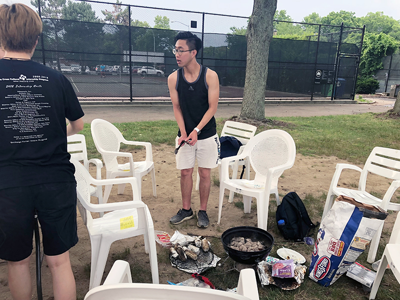 Summer BBQ at Cunningham Park