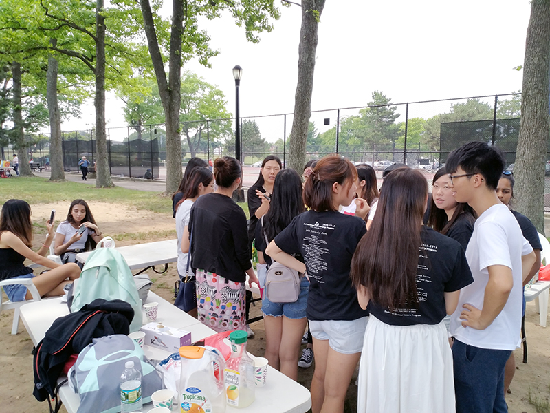 Summer BBQ at Cunningham Park