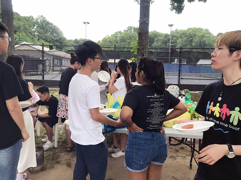 Summer BBQ at Cunningham Park