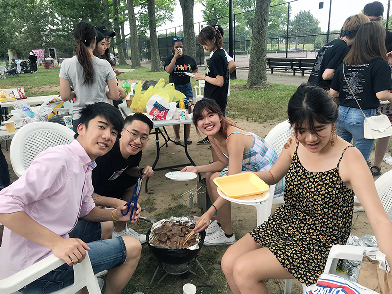 Summer BBQ at Cunningham Park