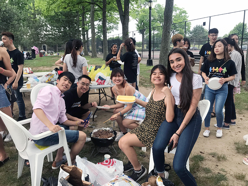 Summer BBQ at Cunningham Park