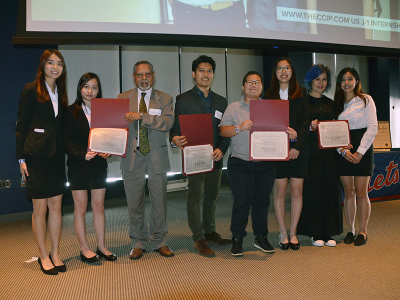 CCIP (J-1 Intern) recognition ceremony