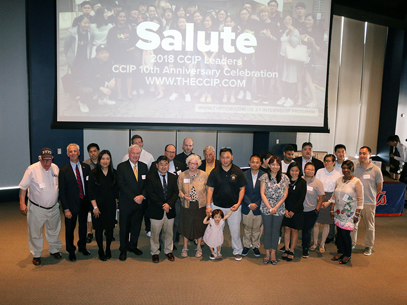 CCIP (J-1 Intern) recognition ceremony