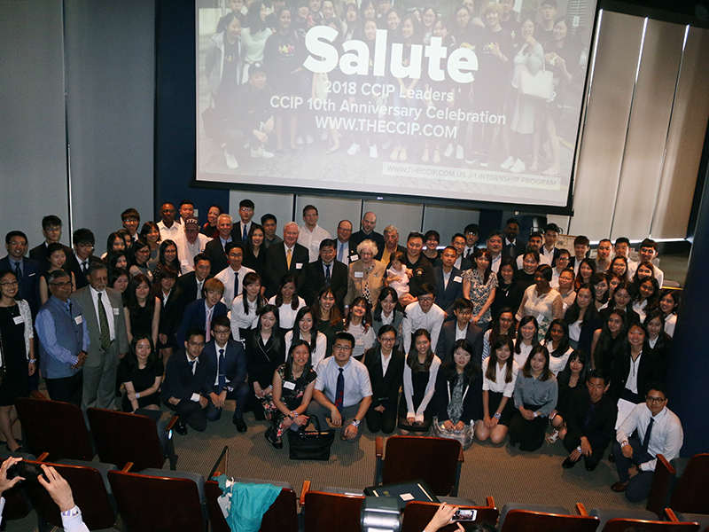 CCIP (J-1 Intern) recognition ceremony