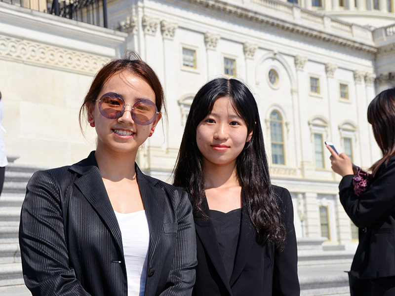 Washington DC and photo-op with US Congresswoman Grace Meng