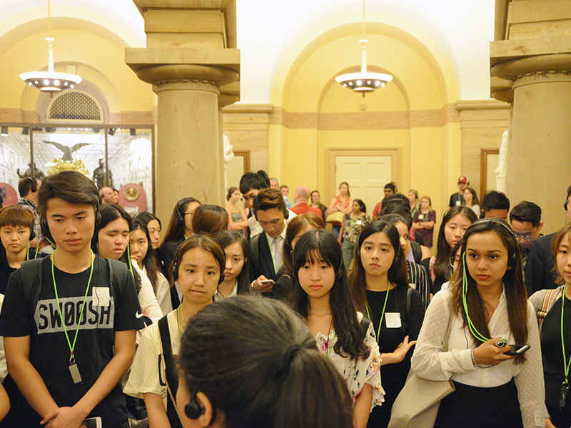 Washington DC and photo-op with US Congresswoman Grace Meng