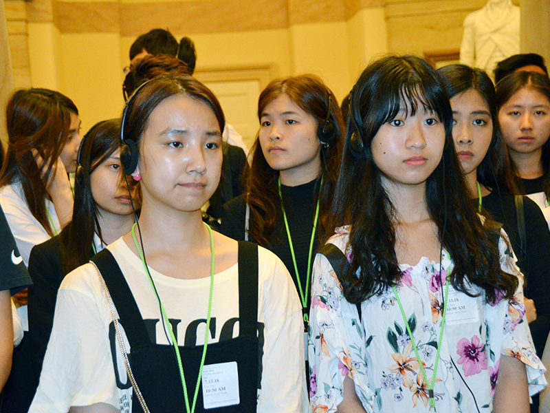 Washington DC and photo-op with US Congresswoman Grace Meng