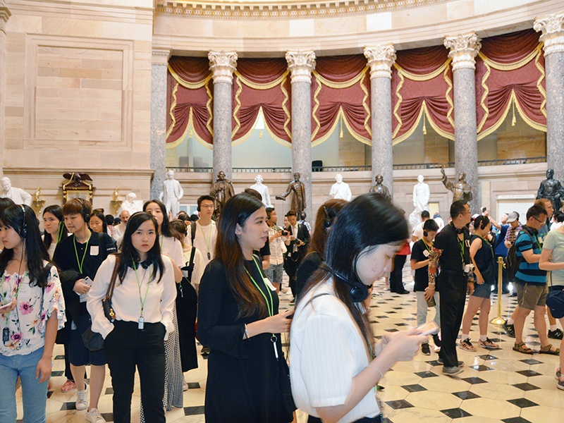 Washington DC and photo-op with US Congresswoman Grace Meng