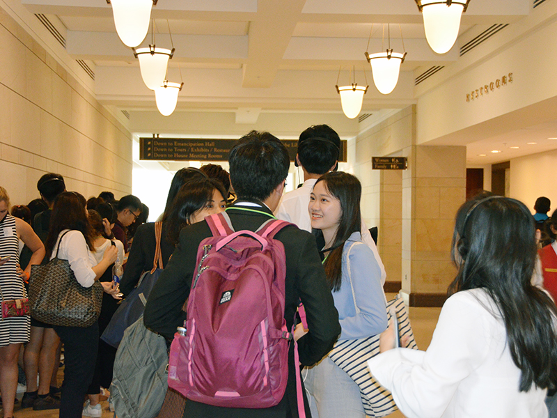 Washington DC and photo-op with US Congresswoman Grace Meng