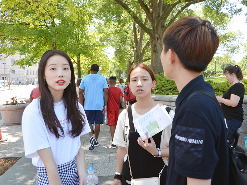 Washington DC and photo-op with US Congresswoman Grace Meng