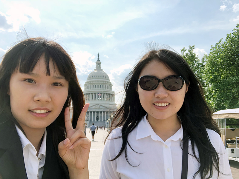 Washington DC and photo-op with US Congresswoman Grace Meng