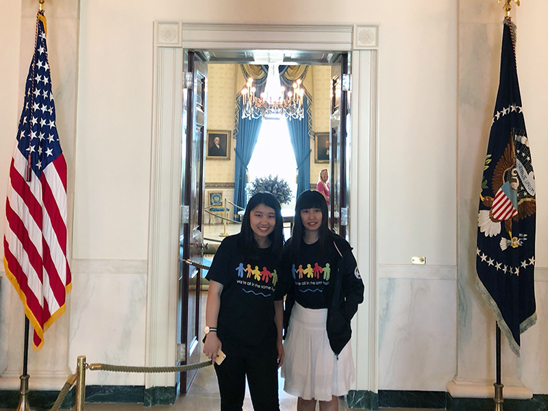 Washington DC and photo-op with US Congresswoman Grace Meng