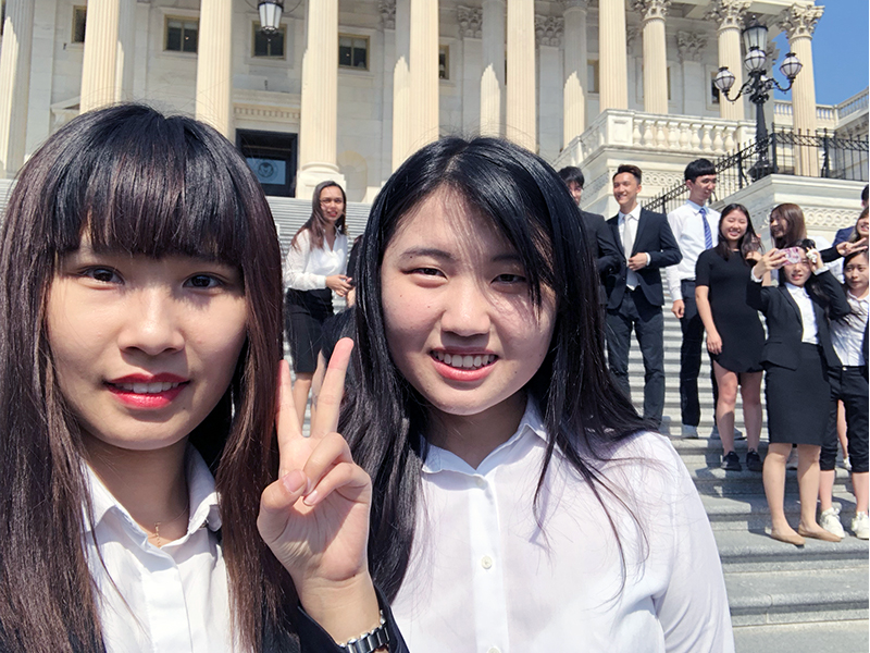 Washington DC and photo-op with US Congresswoman Grace Meng