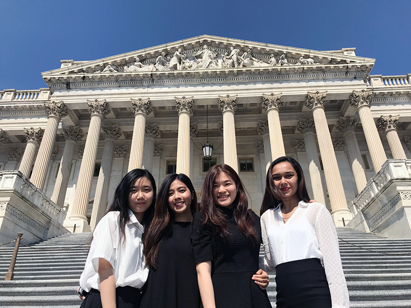 Washington DC and photo-op with US Congresswoman Grace Meng