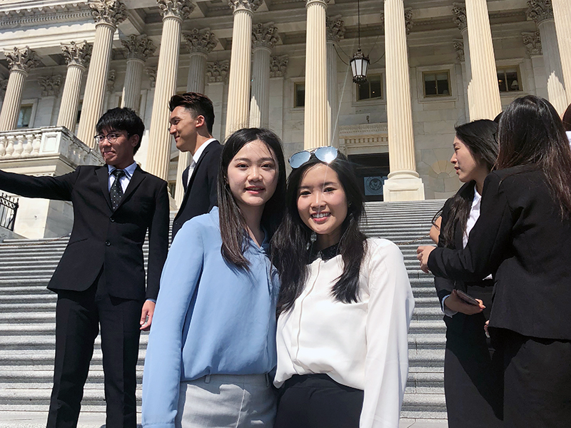 Washington DC and photo-op with US Congresswoman Grace Meng