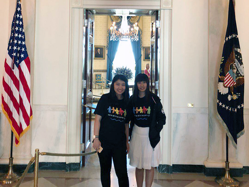 Washington DC and photo-op with US Congresswoman Grace Meng