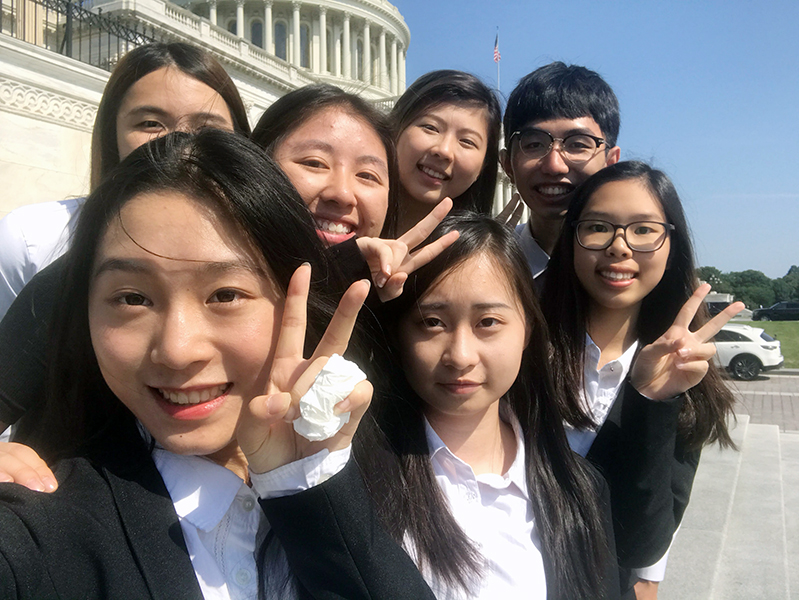 Washington DC and photo-op with US Congresswoman Grace Meng