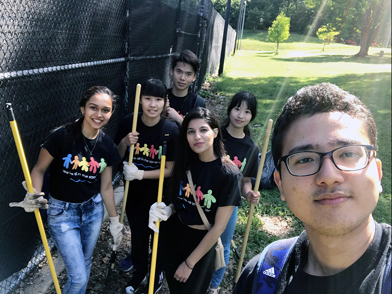 Volunteering at Cunningham Park (Session B)