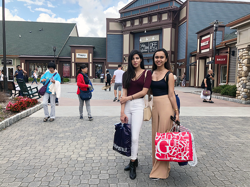 Shopping spree at Woodbury (Session B)