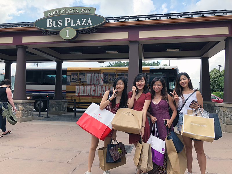 Shopping spree at Woodbury (Session B)