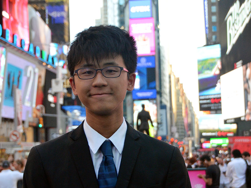 PR team at Times Square