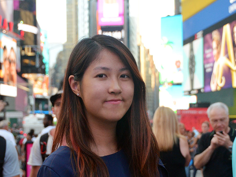 PR team at Times Square