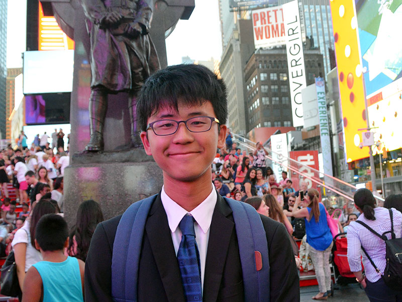 PR team at Times Square